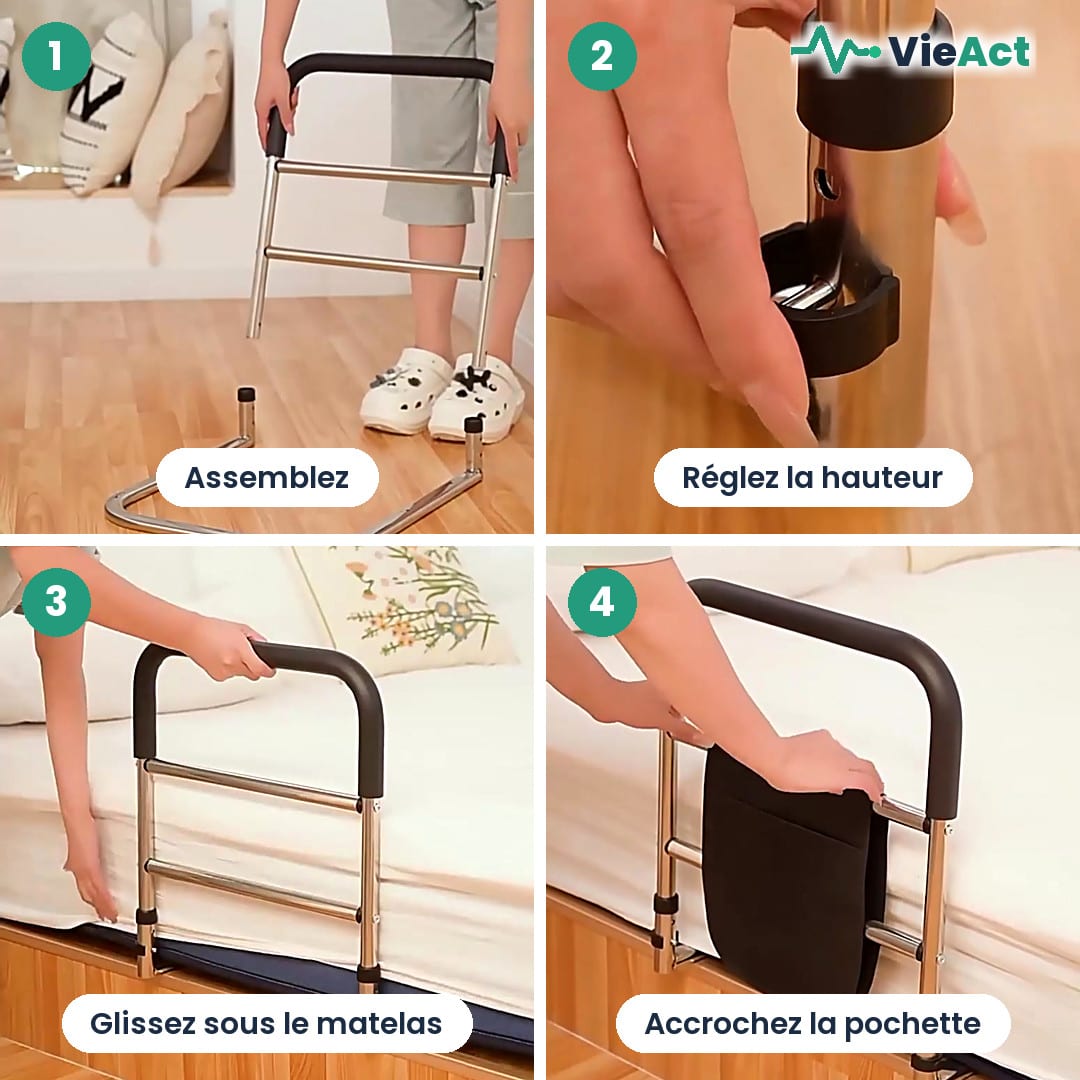 Barre d'appui de lit pour seniors, photo 5