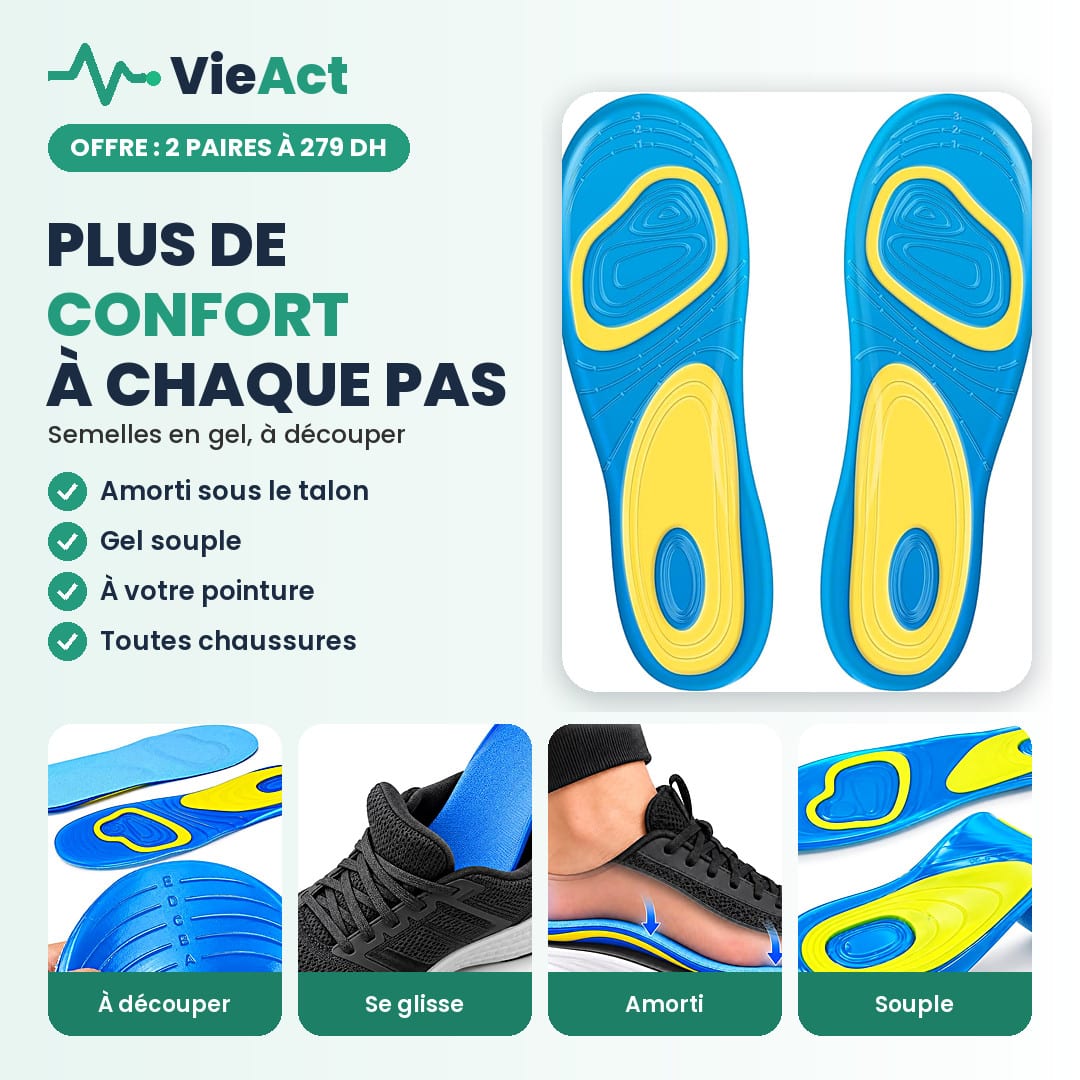 Semelles en gel confort, photo 1