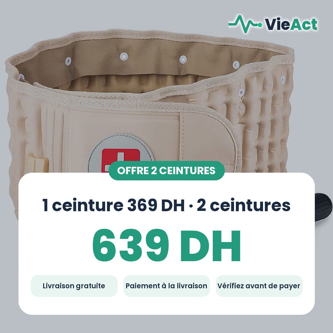 Ceinture lombaire gonflable à colonnes d'air, photo 6