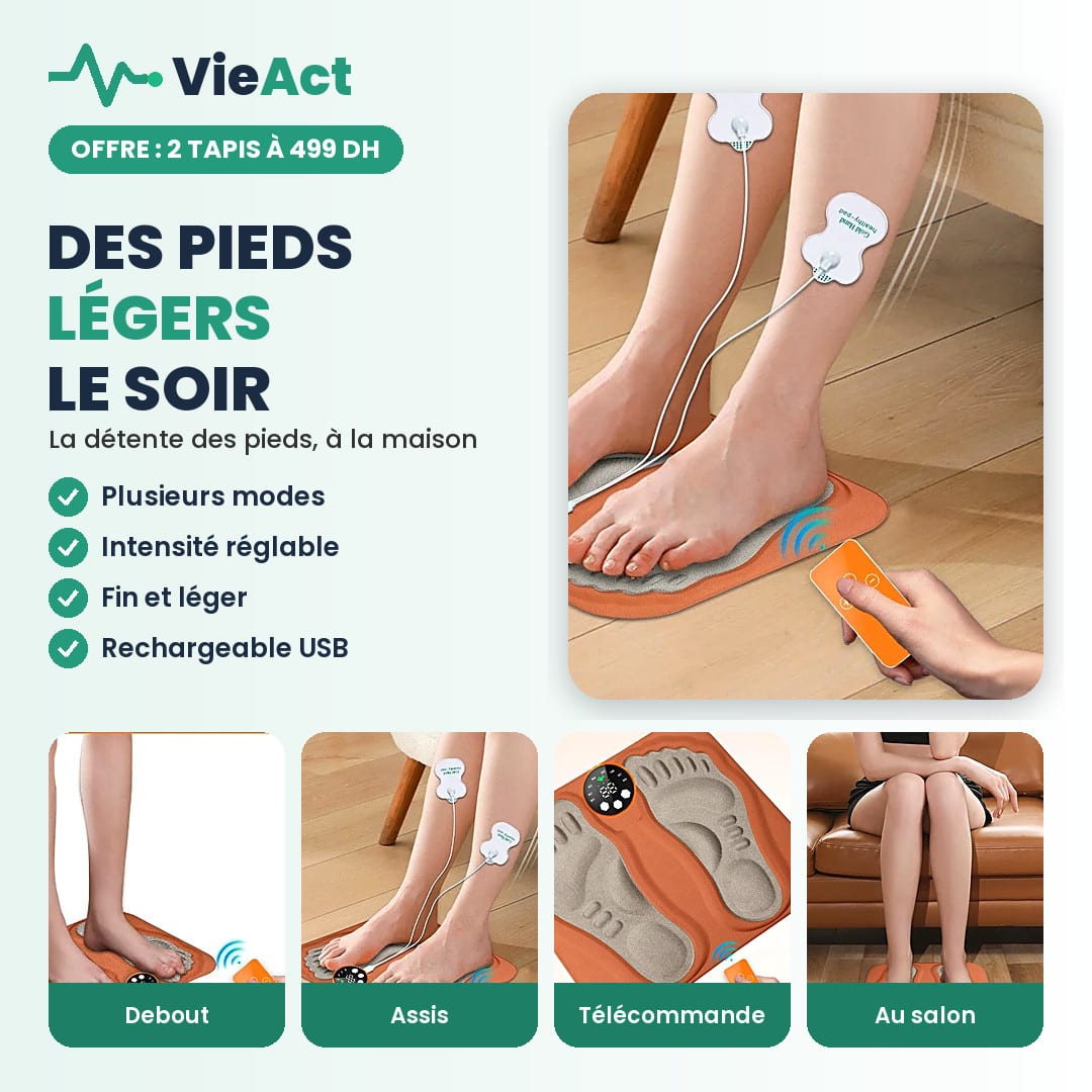 Tapis de massage EMS pour les pieds, photo 1