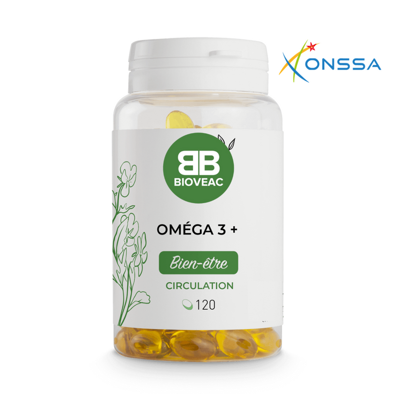 BIOVEAC™ Oméga 3 - 120 Capsules