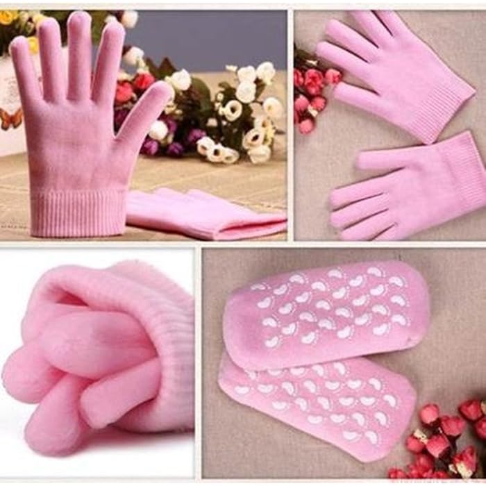 Pack Gants et chaussettes de rajeunissement en gel spa