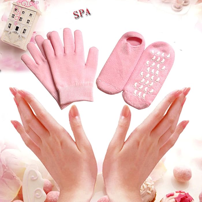 Pack Gants et chaussettes de rajeunissement en gel spa