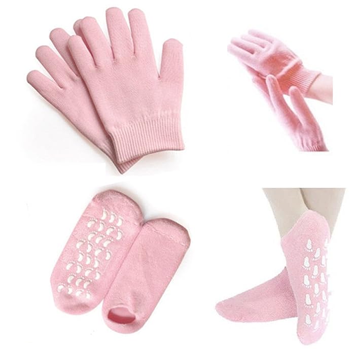 Pack Gants et chaussettes de rajeunissement en gel spa