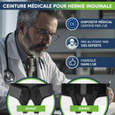 Ceinture herniaire pour homme et femme