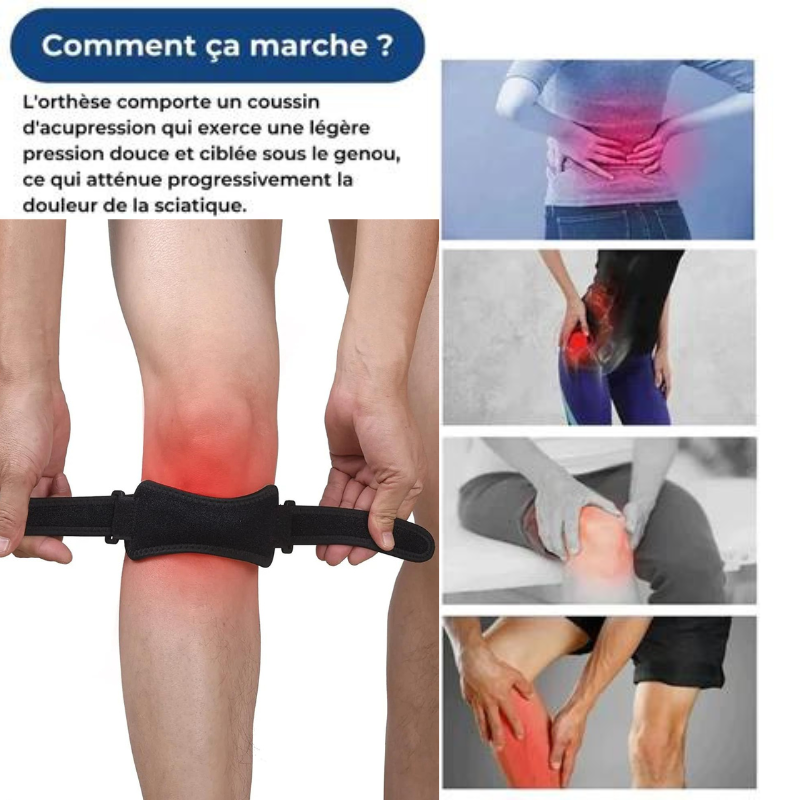 YC-Support Genouillère xpress™ - 1 Achetée - 1 Offerte