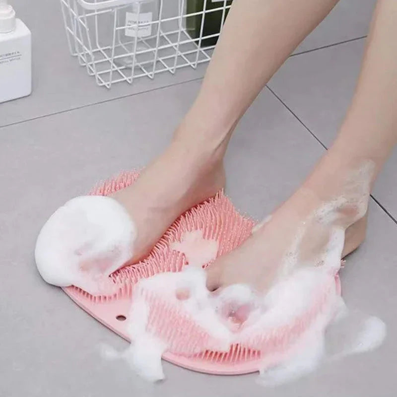 Épurateur de pieds et de dos de douche, coussin de massage