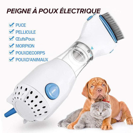 Peigne Électrique Éliminateur de Poux - Flash-Promo™