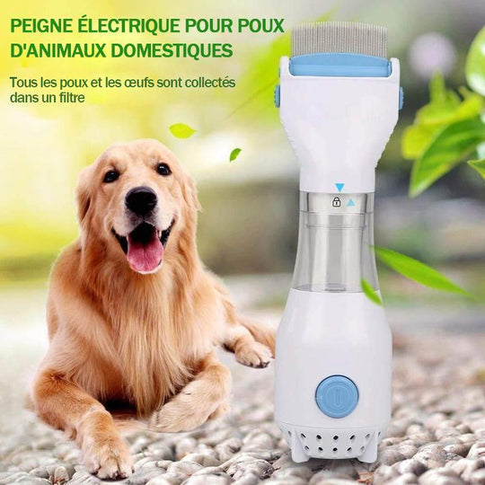 Peigne Électrique Éliminateur de Poux - Flash-Promo™